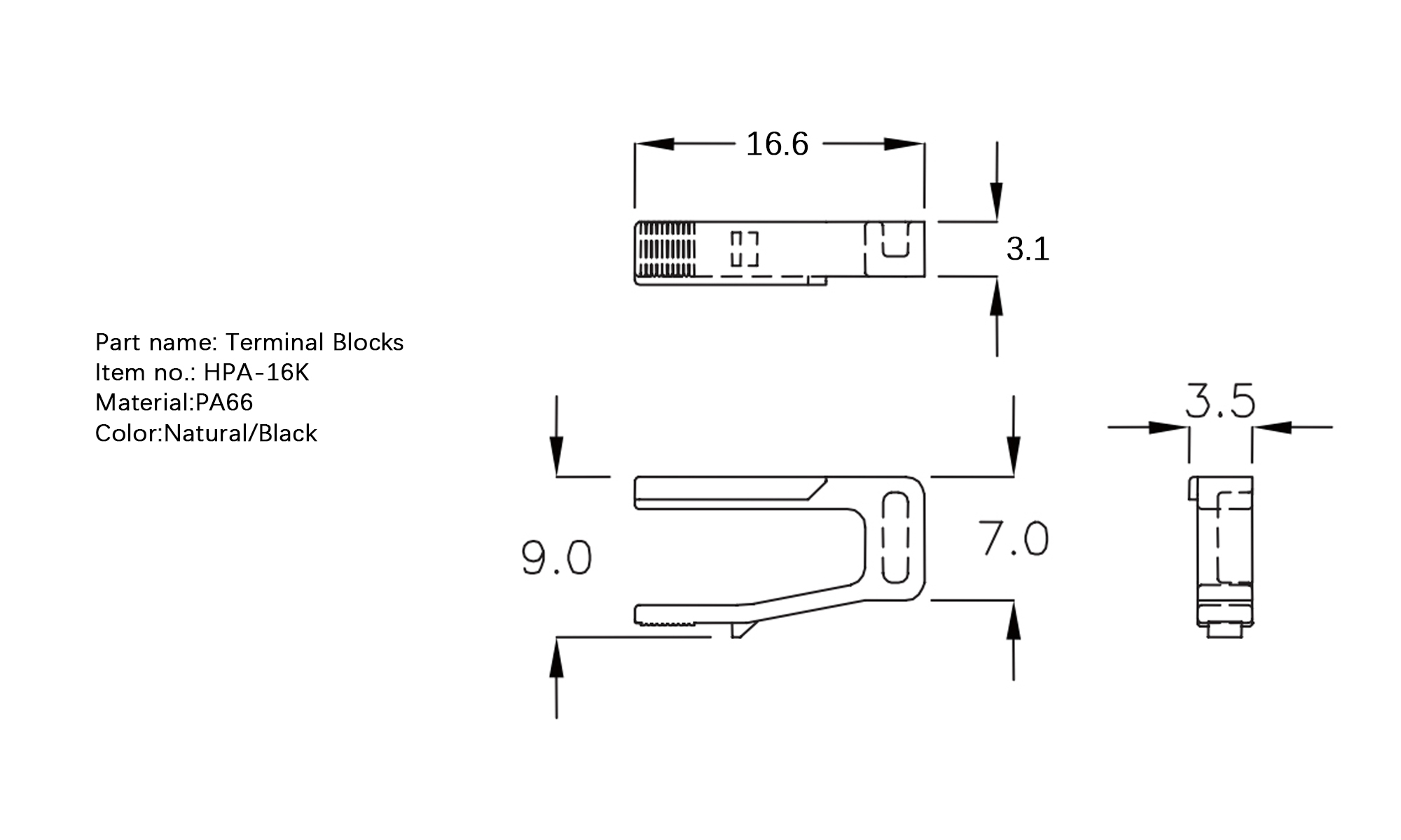 Terminal Blocks HPA-16K